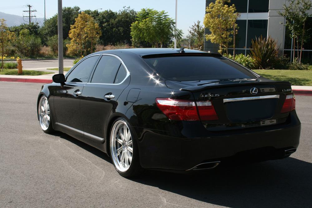 LEXUS LS460 CARBON FIBER SPOILER MEGAN RACING - 4