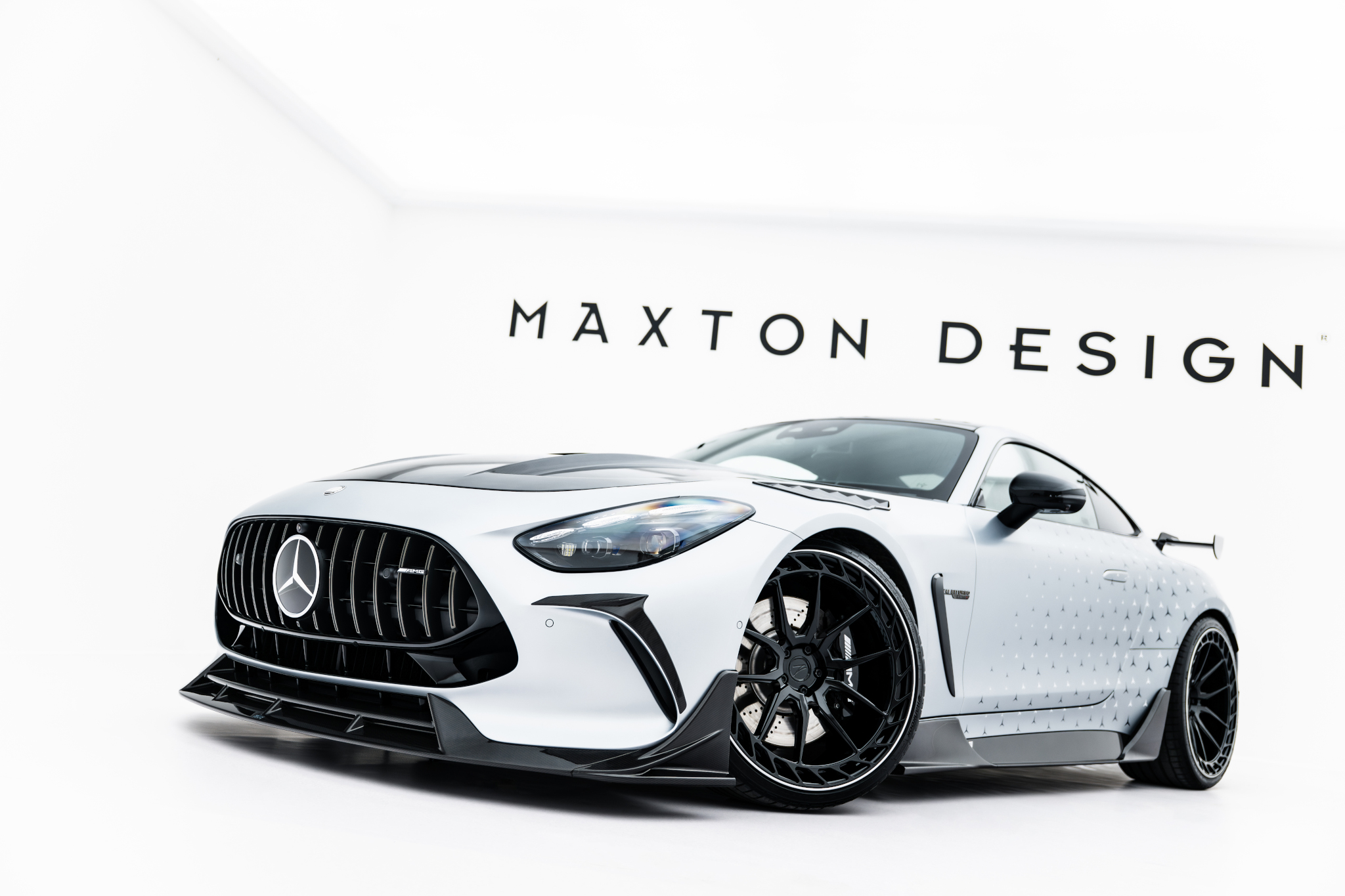 PREPREG FRONT BUMPER CARBON CANARDS SUITABLE FOR MERCEDES-AMG GT 63 / 55 / 63 S E PERFORMANCE C192 – MAXTON DESIGN - 6