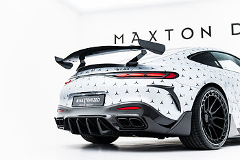 PREPREG REAR BUMPER CARBON CANARDS SUITABLE FOR MERCEDES-AMG GT 63 / 55 / 63 S E PERFORMANCE C192 – MAXTON DESIGN