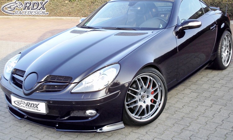 FRONT SPOILER VARIO-X MERCEDES SLK R171 -2008 FRONT LIP SPLITTER - 3