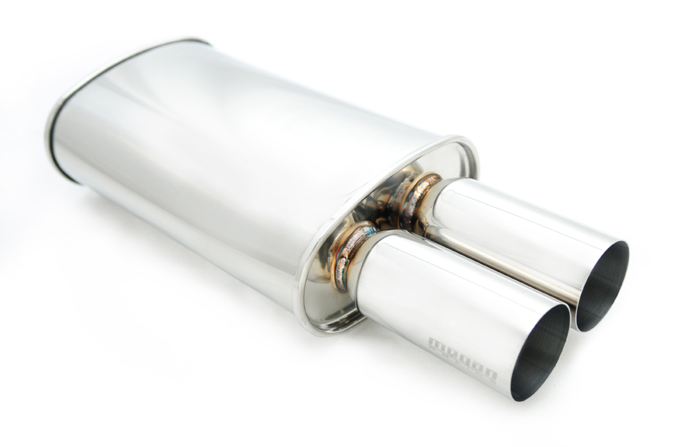 M-DT DUAL 3 INCH TIP MEGAN RACING UNIVERSAL MUFFLER