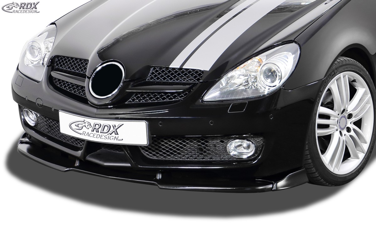 FRONT SPOILER VARIO-X MERCEDES SLK R171 2008+ FRONT LIP SPLITTER
