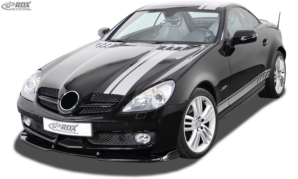 FRONT SPOILER VARIO-X MERCEDES SLK R171 2008+ FRONT LIP SPLITTER - 2