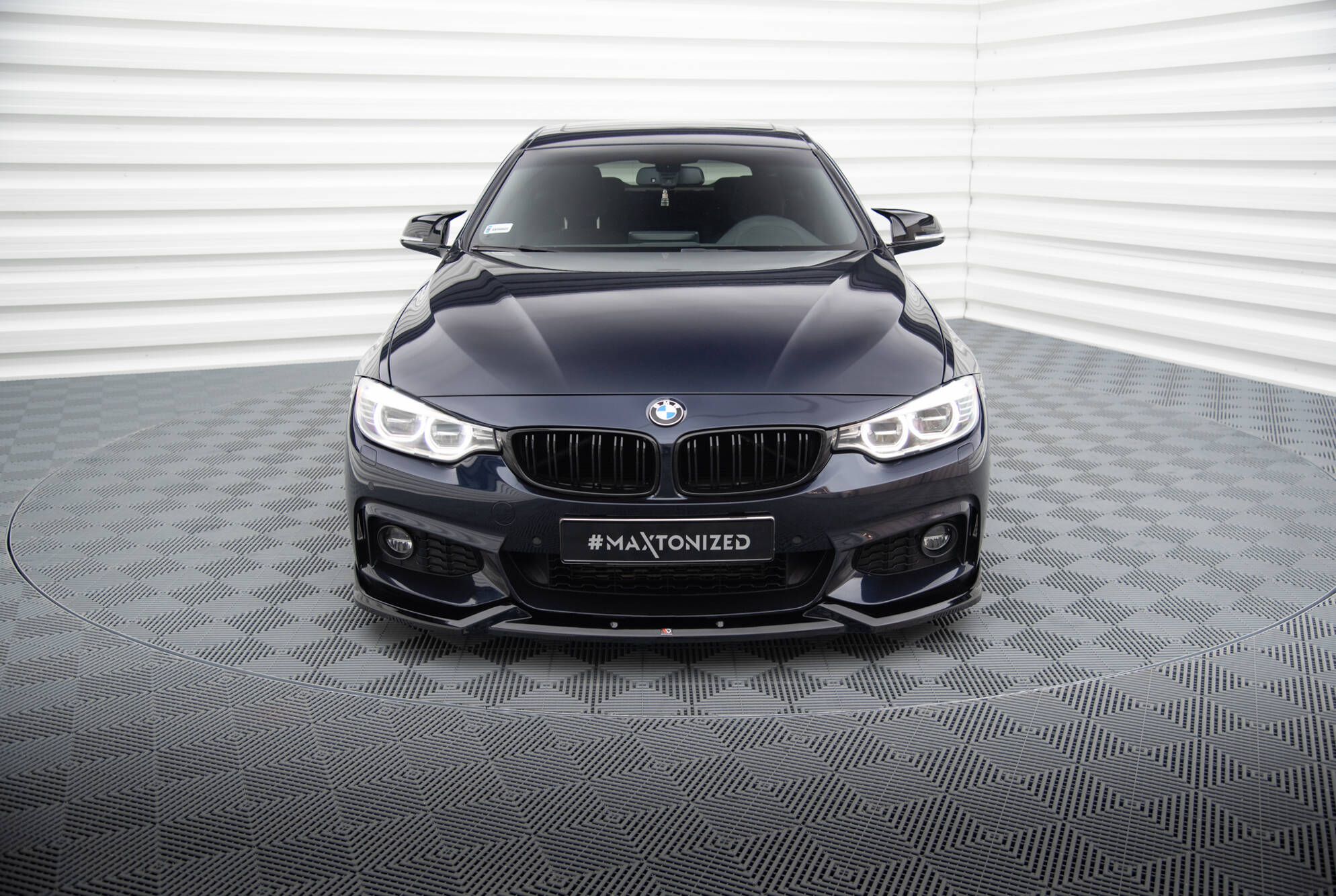 Front Splitter V.5 BMW 4 Coupe / Gran Coupe / Cabrio M-Pack F32 / F36 / F33 - 2