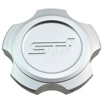 SUBARU IMPREZA/WRX/STI UNIVERSAL OIL CAP STI-STYLE SILVER