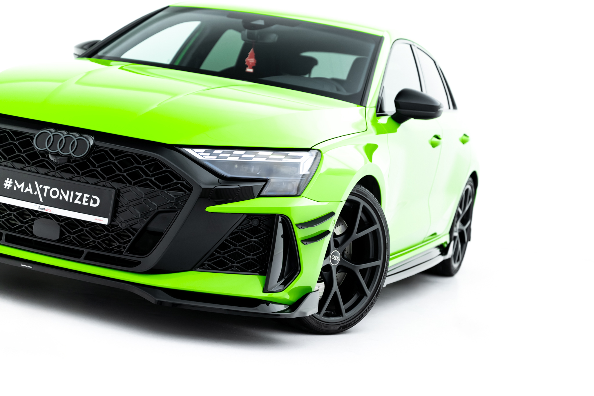 FRONT SPLITTER V.2 SUITABLE FOR AUDI RS3 SPORTBACK 8Y FACELIFT – MAXTON DESIGN - 7