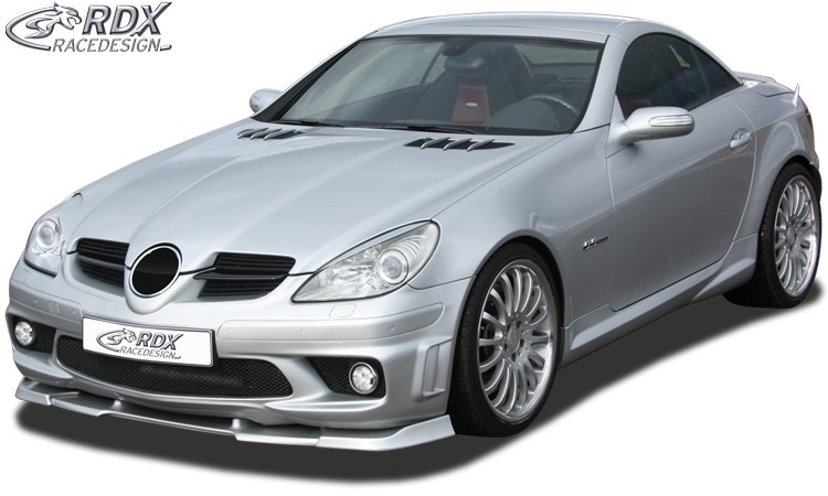 FRONT SPOILER VARIO-X MERCEDES SLK R171 AMG -2008 (FIT FOR AMG AND CARS WITH AMG FRONTBUMPER) FRONT LIP SPLITTER - 2