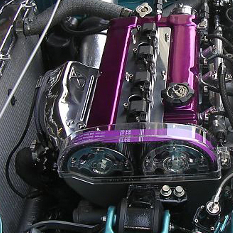 MITSUBISHI EVO 1/2/3 / GALANT 4G63 TWIN CAM COVER HKS STYLE - 2