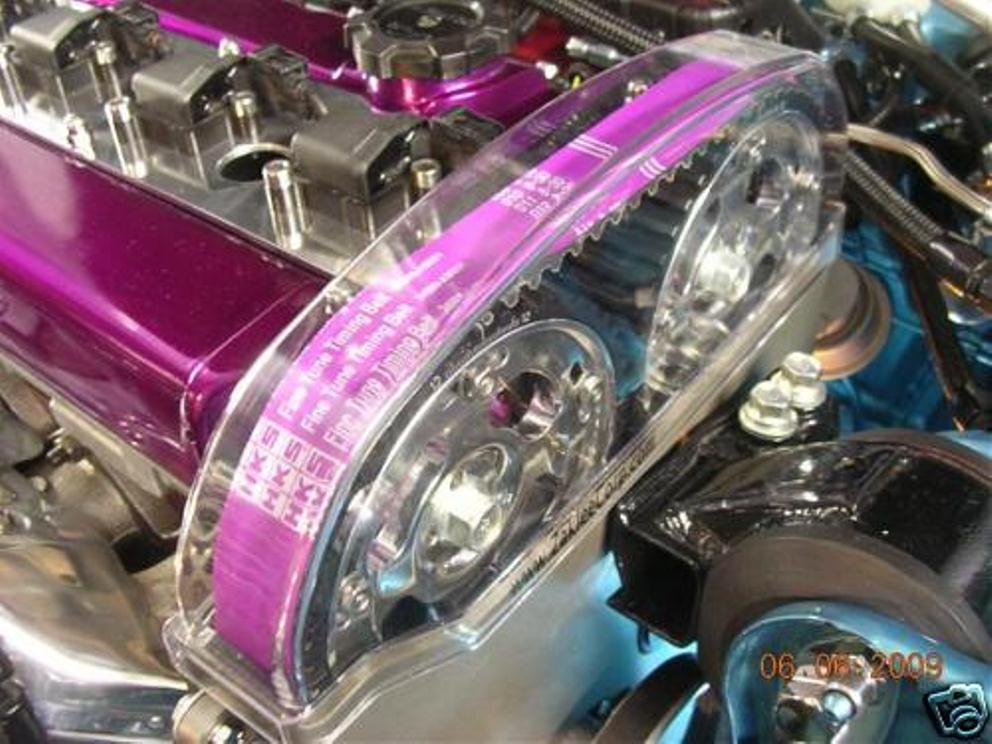 MITSUBISHI EVO 1/2/3 / GALANT 4G63 TWIN CAM COVER HKS STYLE
