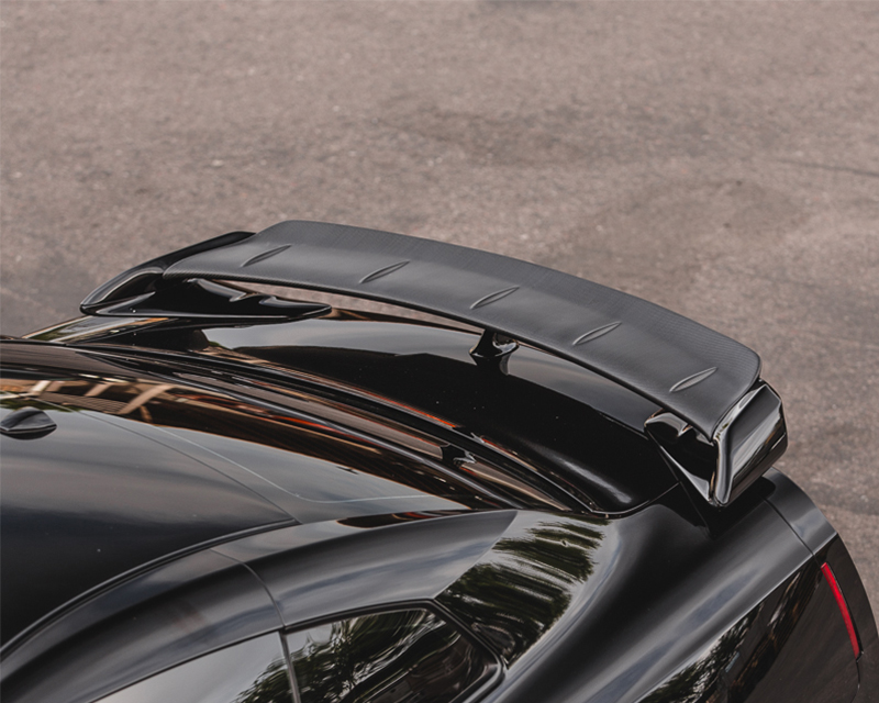 AGENCY POWER CARBON FIBER OEM SPOILER BLADE ADD ON GURNEY FLAP NISSAN R35 GT-R 09-16 - 2