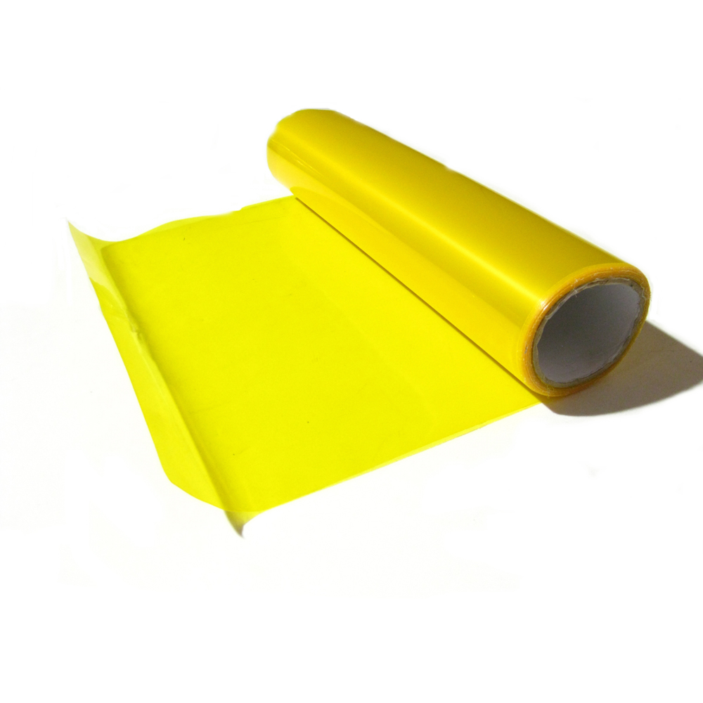 HEADLIGHT TINTING VINYL FILM YELLOW WIDTH 40CM LENGTH 2 METER - 5