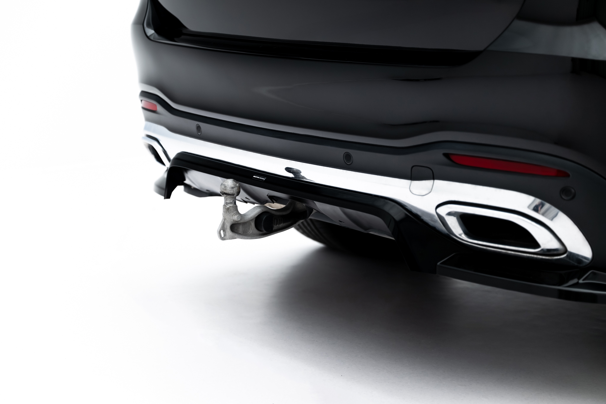 REAR SPLITTER (WITH VERTICAL BARS) V.2 SUITABLE FOR MERCEDES-BENZ GLS AMG-LINE X167 – MAXTON DESIGN - 3