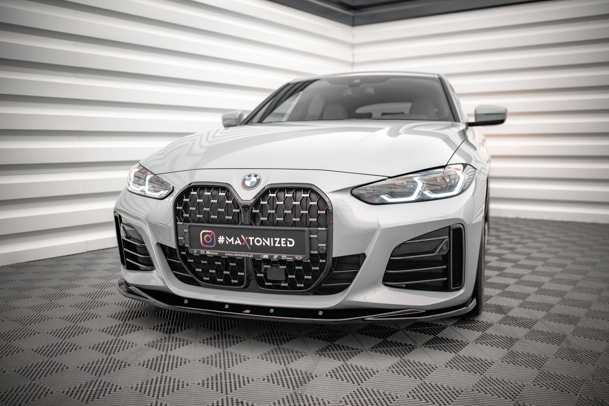 Front Splitter V.3 BMW 4 / i4 Gran Coupe M-Pack / M440i G26 - 4