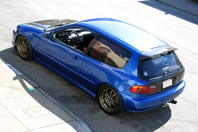 SPL-TUNING HONDA CIVIC 92-95 3D SPOON STYLE SPOILER - 2