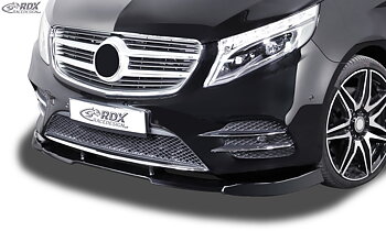 FRONT SPOILER VARIO-X MERCEDES V-CLASS W447 2014+ AMG-LINE FRONT LIP SPLITTER