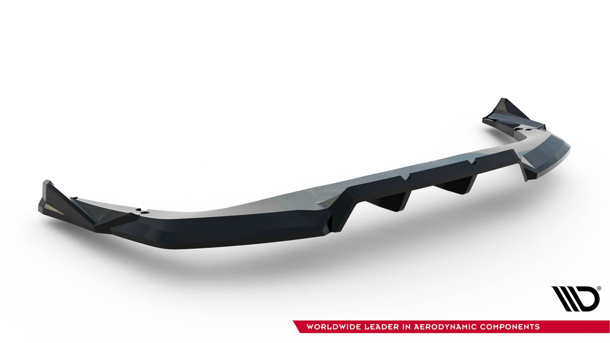 REAR SPLITTER (WITH VERTICAL BARS) SUITABLE FOR BMW X2 M-PACK / IX2 U10 – MAXTON DESIGN - 5