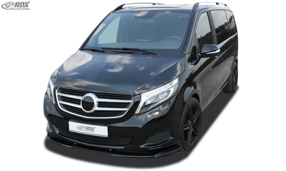 FRONT SPOILER VARIO-X MERCEDES V-CLASS W447 2014+ FRONT LIP SPLITTER - 2