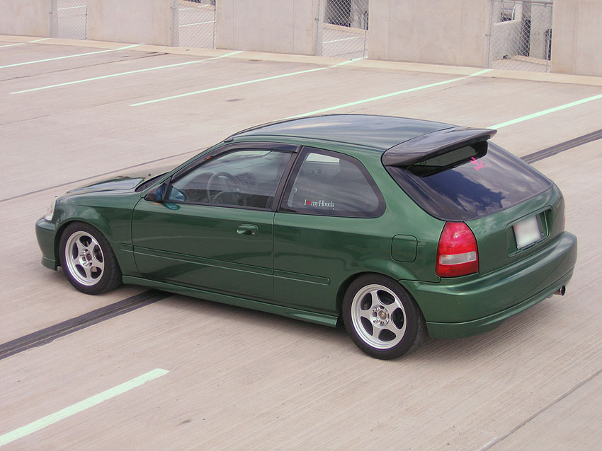 SPL-TUNING HONDA CIVIC 96-00 3D SPOON STYLE SPOILER - 3