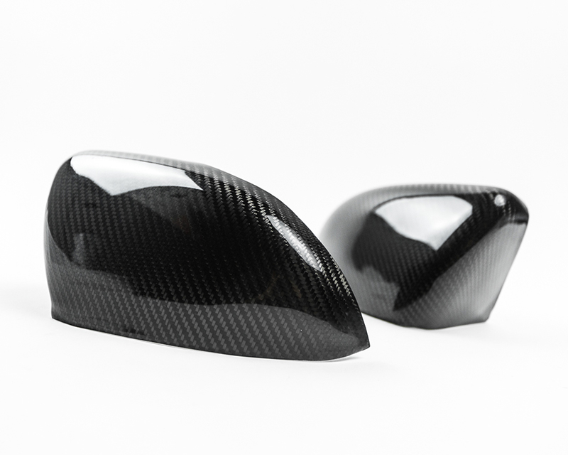 AGENCY POWER CARBON FIBER MIRROR COVER VOLKSWAGON GOLF MK6 10-14 - 2