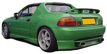 SPL-TUNING HONDA DELSOL 92-97 REAR SPOILER +LED
