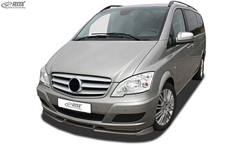 FRONT SPOILER VARIO-X MERCEDES VIANO W639 / V639 (2010+) FRONT LIP SPLITTER