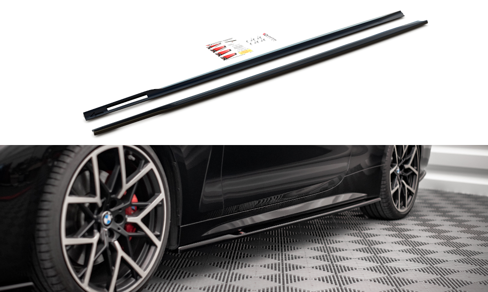 Side Skirts Diffusers V.1 BMW 4 M-Pack / M440i G22 / G23