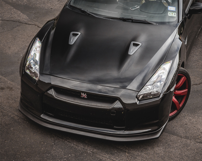 AGENCY POWER CARBON FIBER FRONT LIP NISSAN R35 GT-R 12-16 - 3
