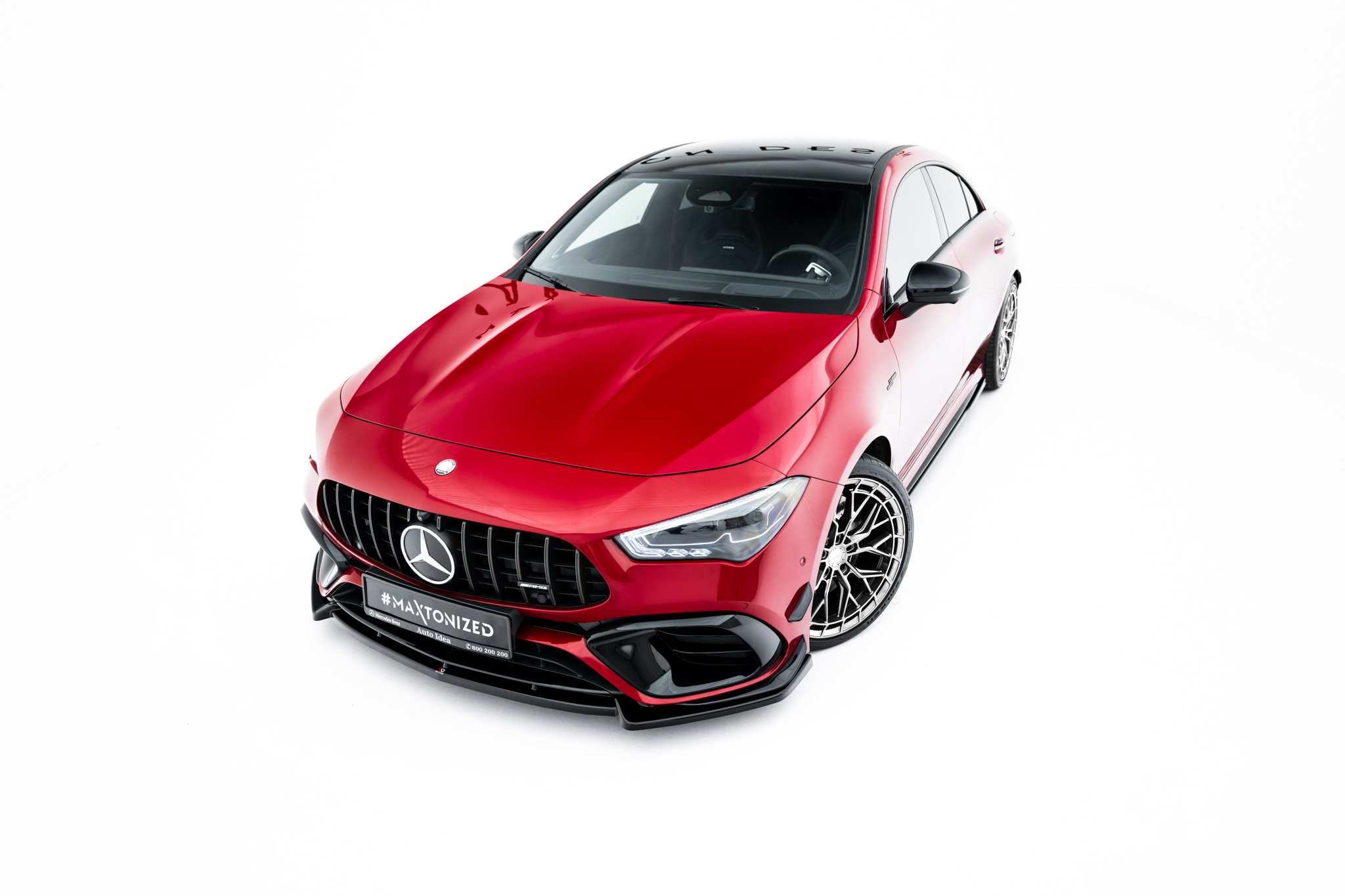 FRONT SPLITTER V.2 SUITABLE FOR MERCEDES-AMG CLA 45 AERO C118 FACELIFT – MAXTON DESIGN - 6