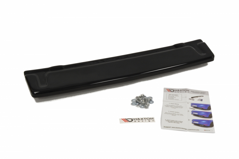 CENTRAL REAR SPLITTER VW GOLF VII R (WITH VERTICAL BARS) - 3