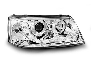 HEADLIGHTS VW T5 04.03-08.09 DAYLIGHT CHROME