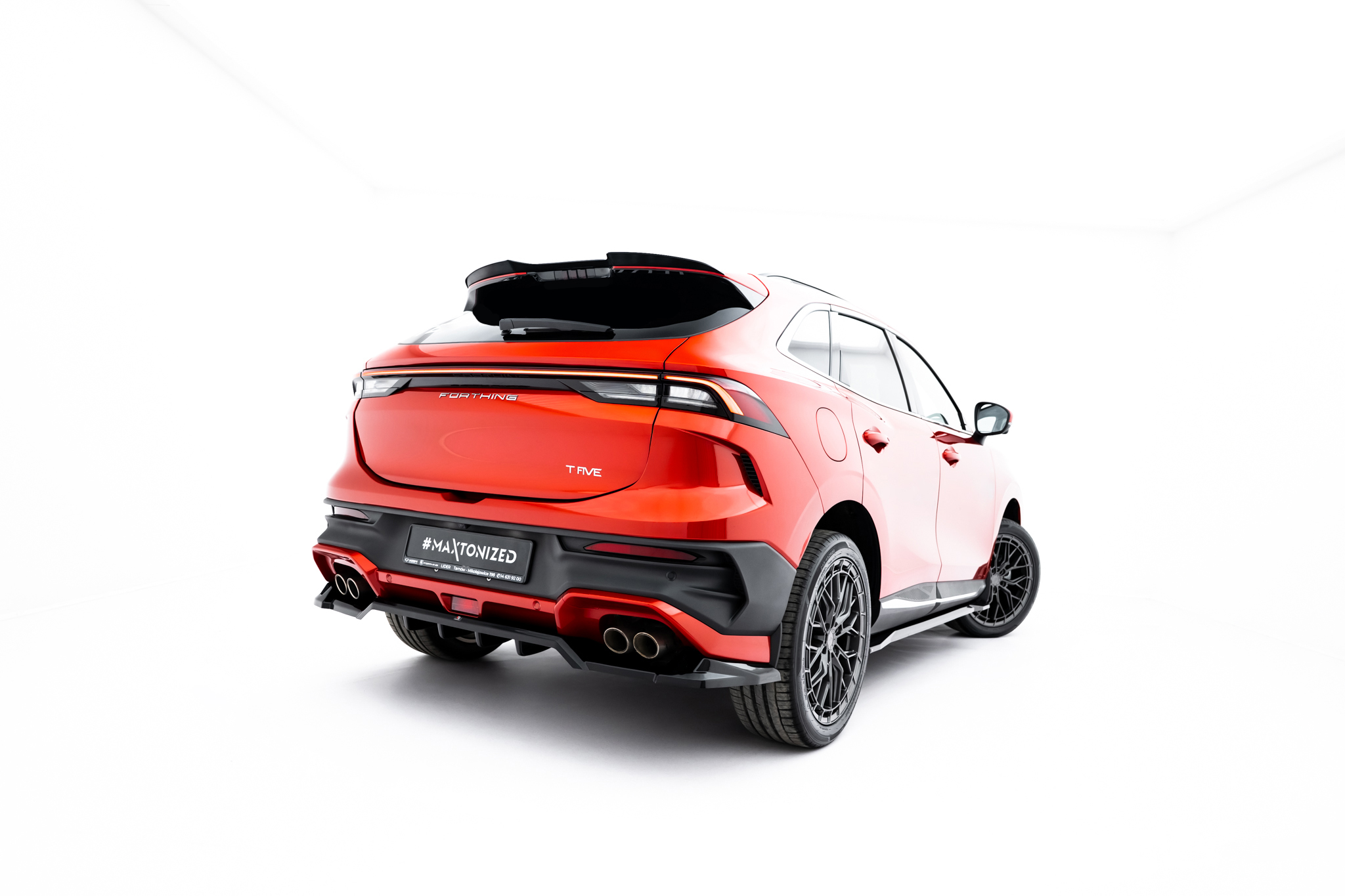 REAR SPLITTER (WITH VERTICAL BARS) SUITABLE FOR FORTHING T-FIVE MK1 – MAXTON DESIGN - 7