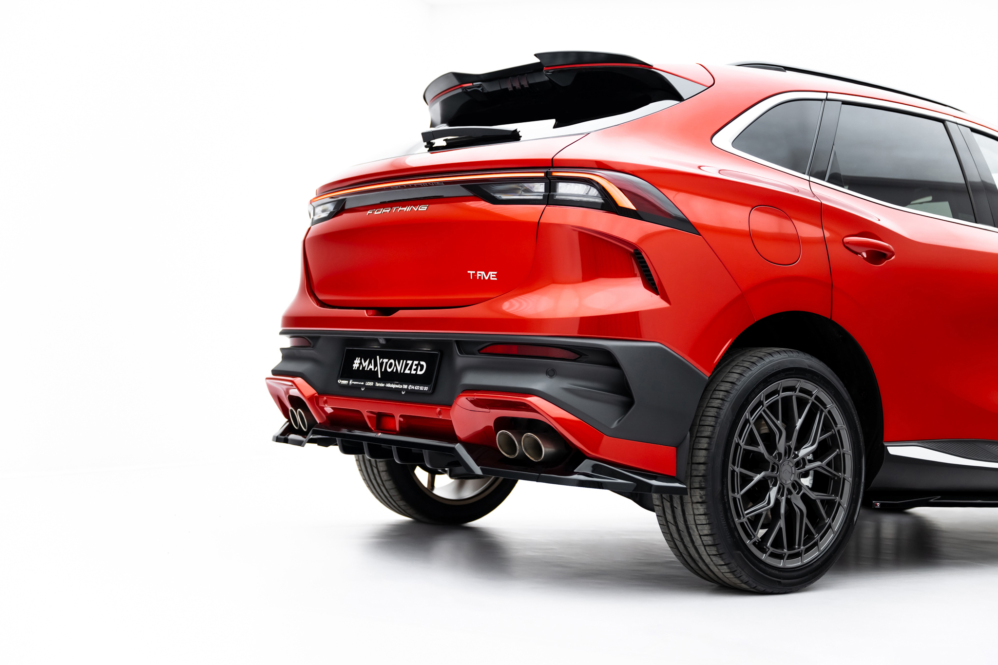 REAR SPLITTER (WITH VERTICAL BARS) SUITABLE FOR FORTHING T-FIVE MK1 – MAXTON DESIGN - 5