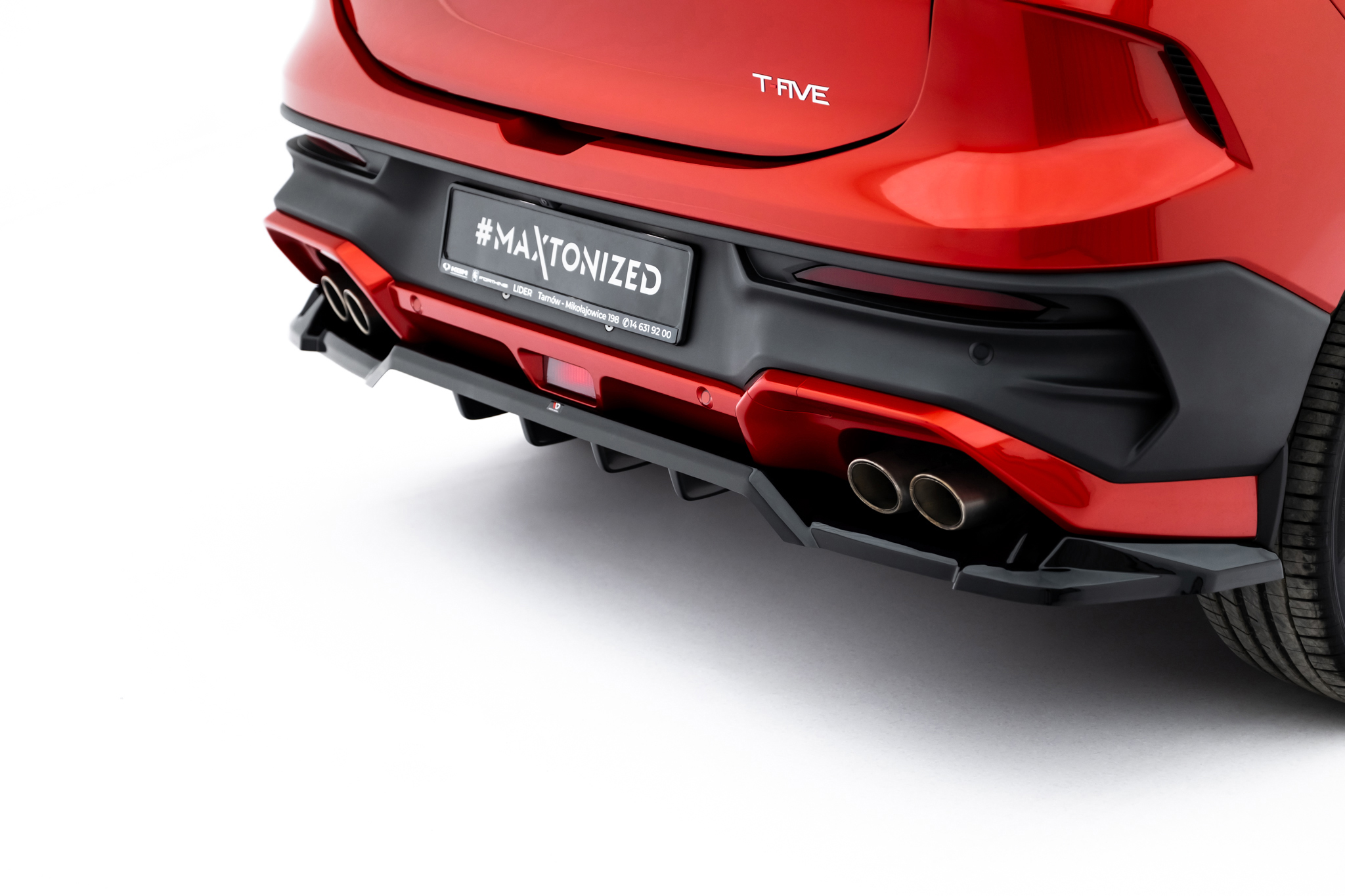 REAR SPLITTER (WITH VERTICAL BARS) SUITABLE FOR FORTHING T-FIVE MK1 – MAXTON DESIGN - 8