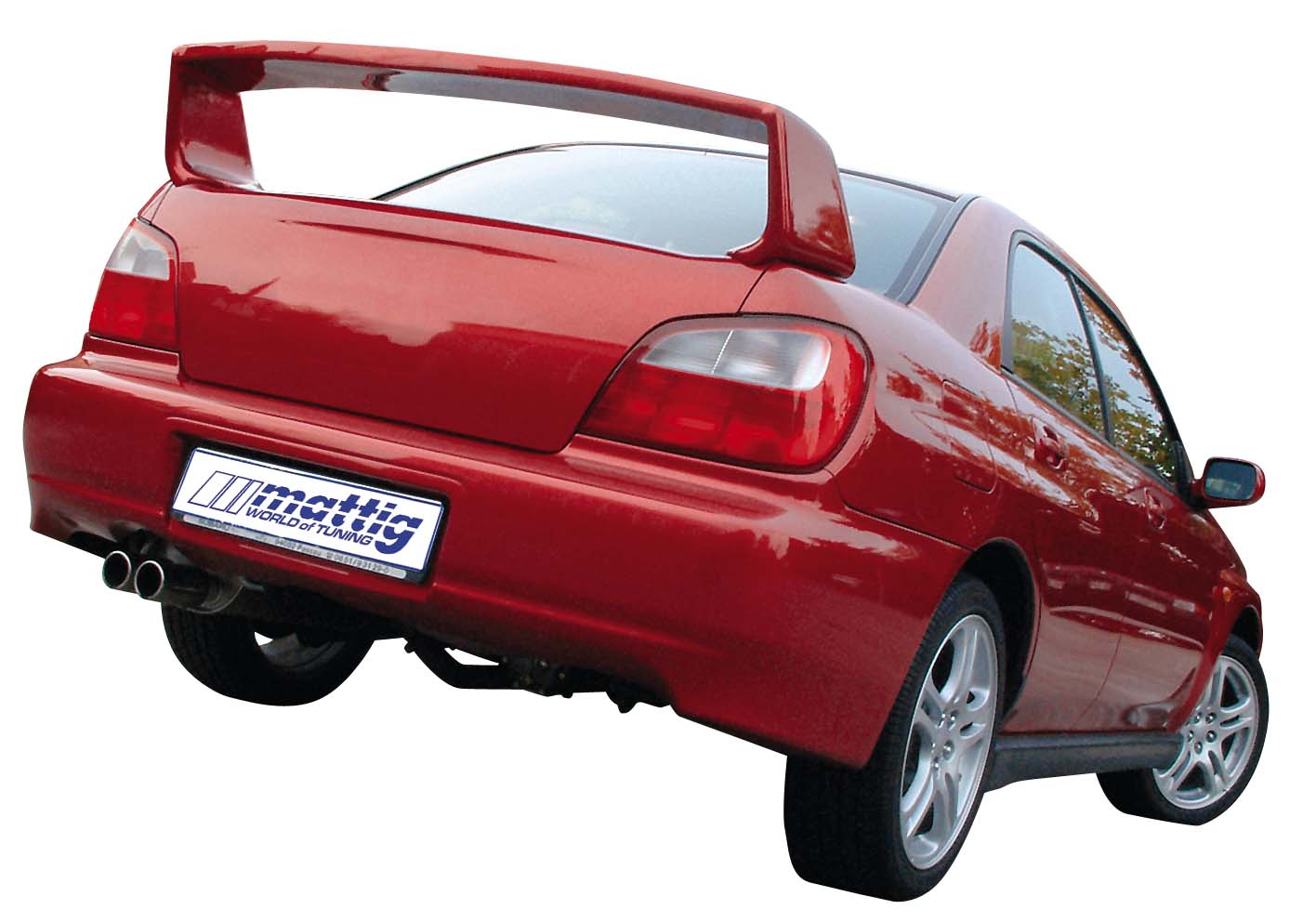 SPL-TUNING SUBARU IMPREZA 01+ FIGHTER REAR SPOILER - 2