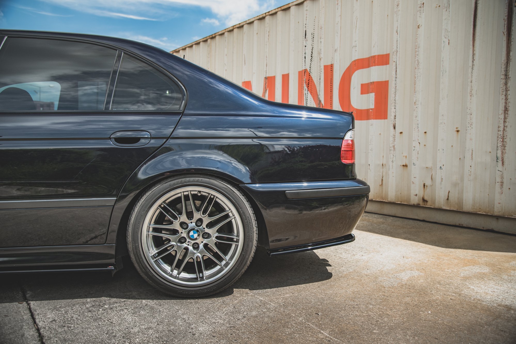 Rear Side Splitters BMW M5 / 5 M-Pack E39 - 2
