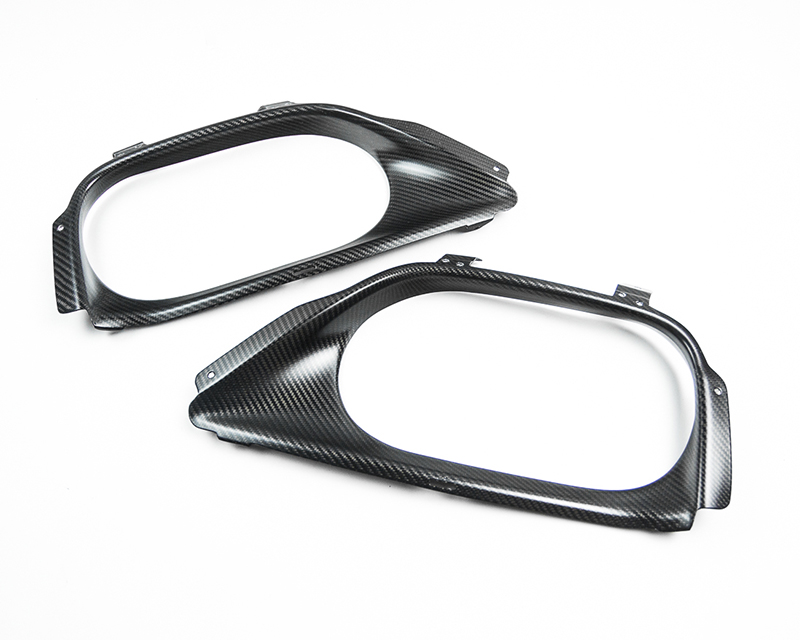 AGENCY POWER CARBON FIBER EXHAUST SURROUND NISSAN R35 GT-R 09-16 - 3