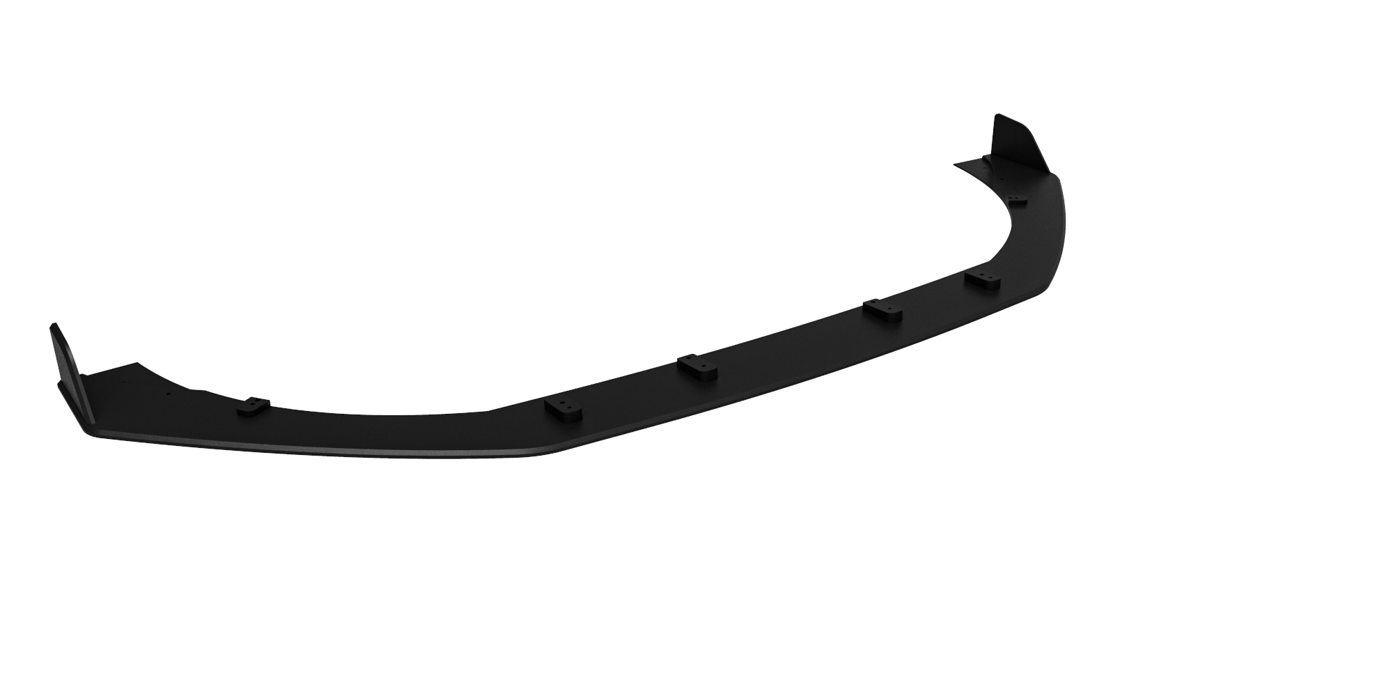 STREET PRO FRONT SPLITTER SUITABLE FOR RENAULT MEGANE RS MK4 – MAXTON DESIGN - 4