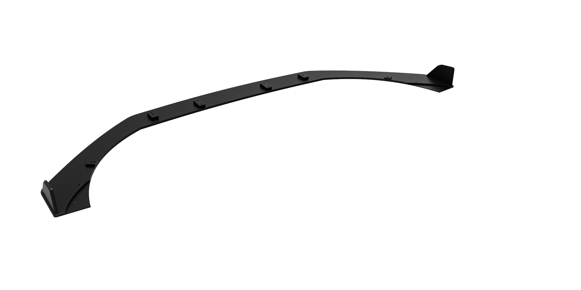 STREET PRO FRONT SPLITTER SUITABLE FOR RENAULT MEGANE RS MK4 – MAXTON DESIGN - 3