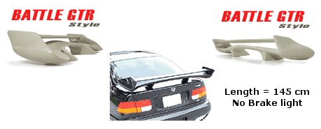 SPL-TUNING UNIVERSAL BATTLE GTR SPOILER H24-W146