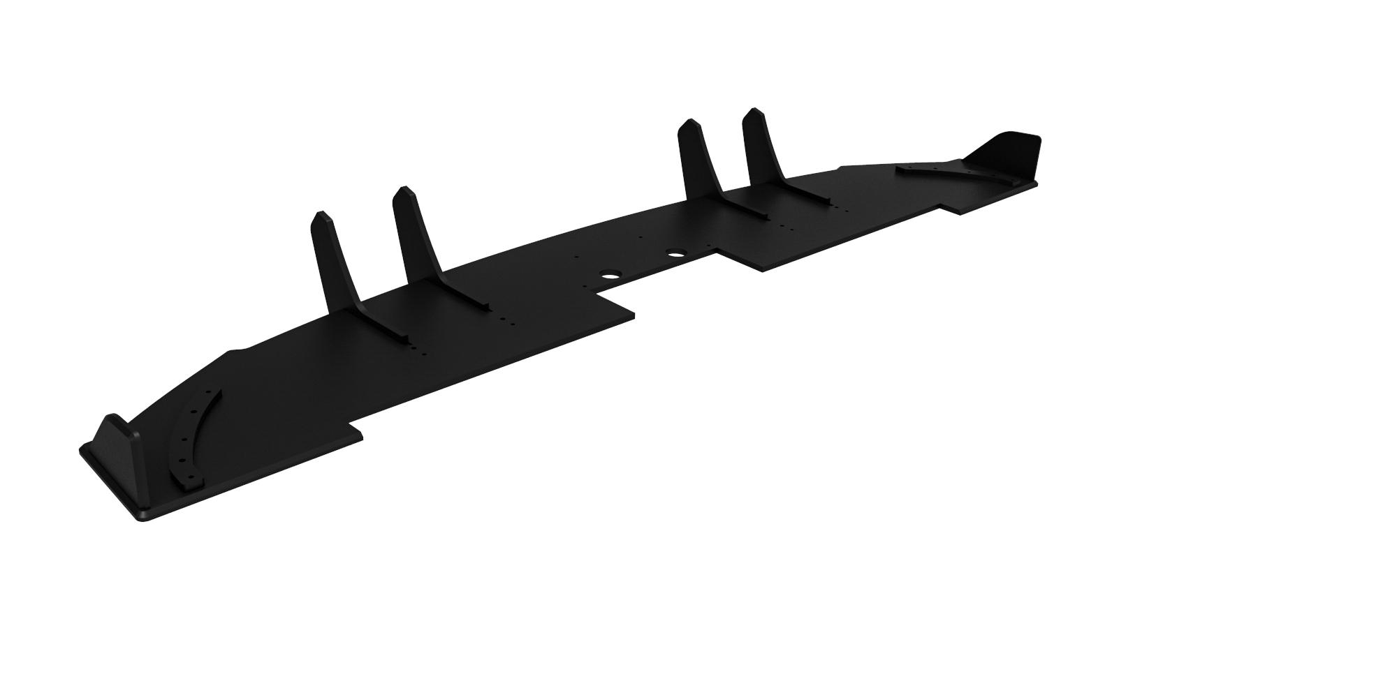 STREET PRO REAR DIFFUSER SUITABLE FOR RENAULT MEGANE RS MK4 – MAXTON DESIGN - 2