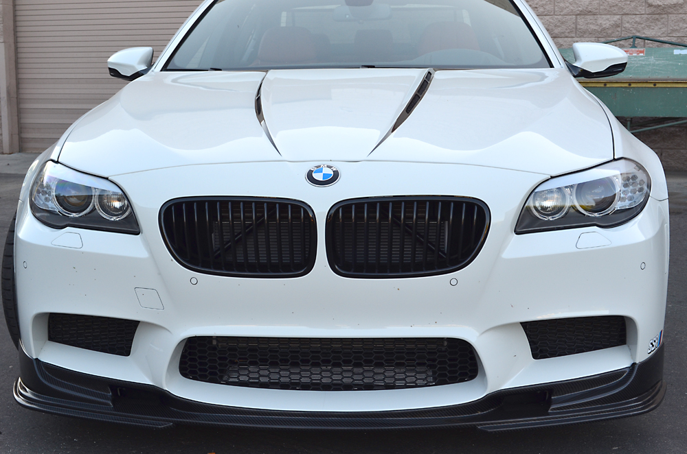 AGENCY POWER CARBON FIBER FRONT LIP SPOILER BMW M5 F10 12-17 - 2