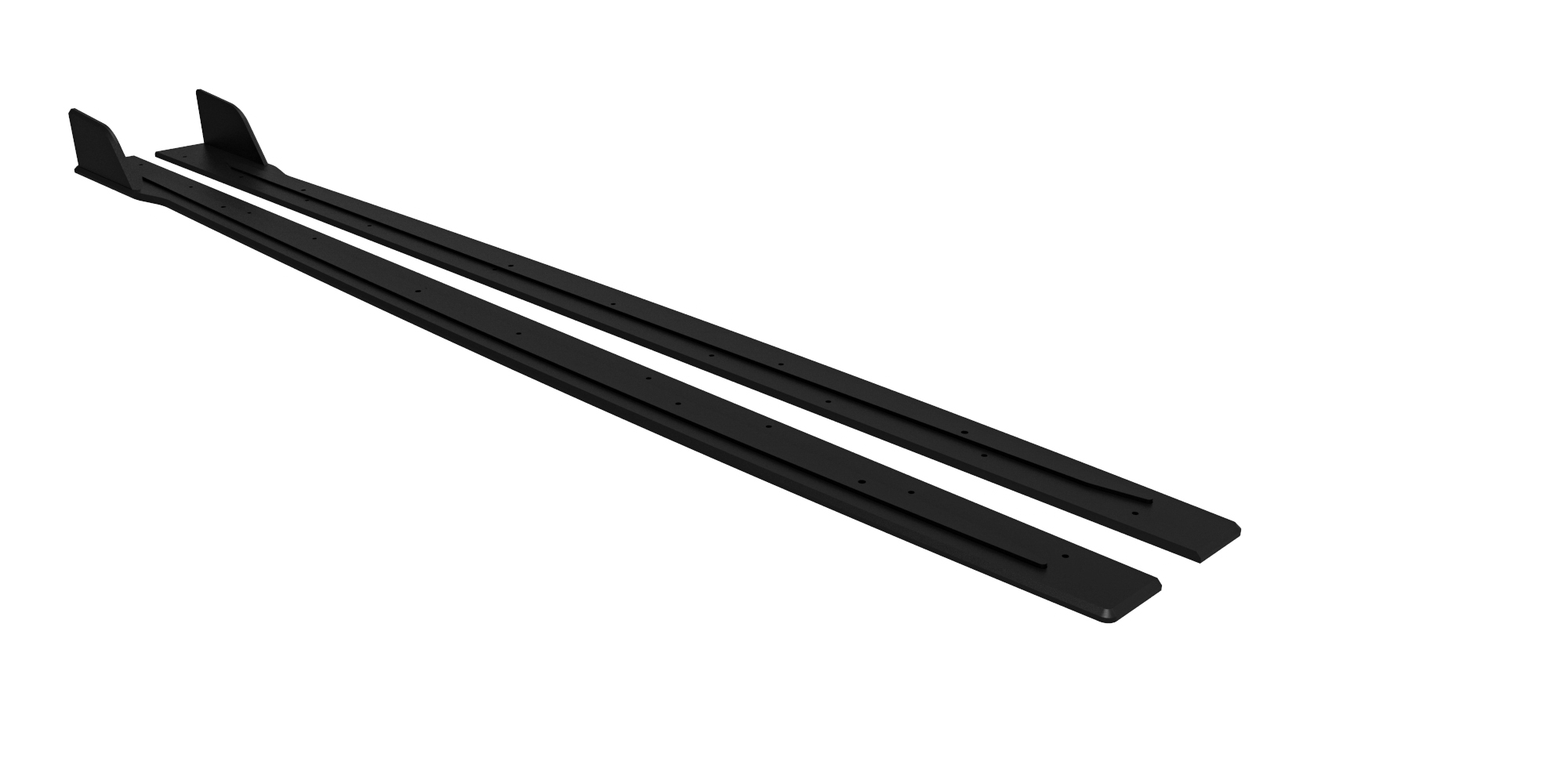 STREET PRO SIDE SKIRTS DIFFUSERS SUITABLE FOR RENAULT MEGANE RS MK4 – MAXTON DESIGN - 2