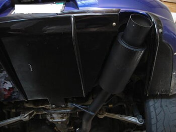 MITSUBISHI EVO 8/9 BLACK V2 CATBACK SYSTEM MEGAN RACING