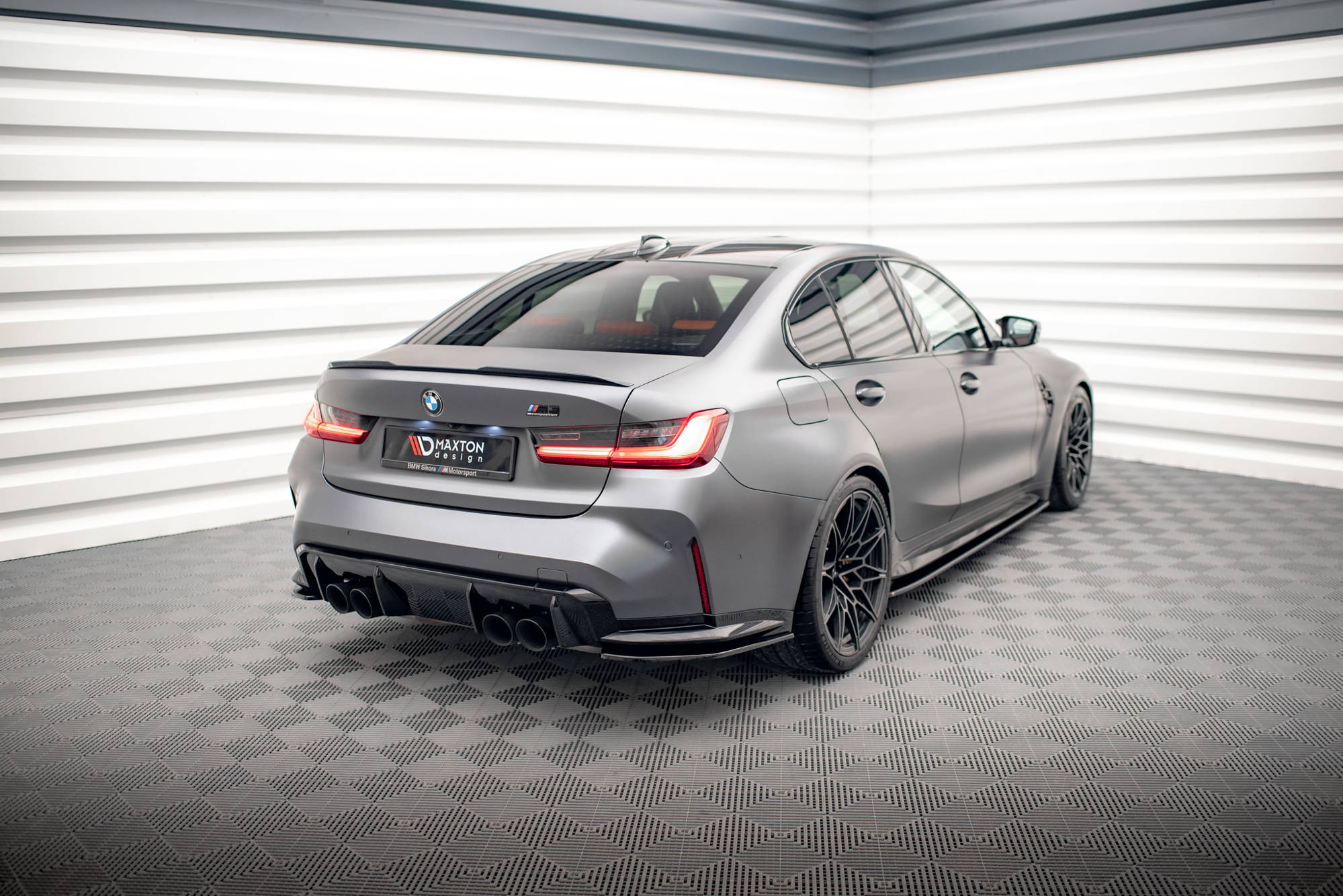 Rear Side Splitters V.1 BMW M3 G80 - 3