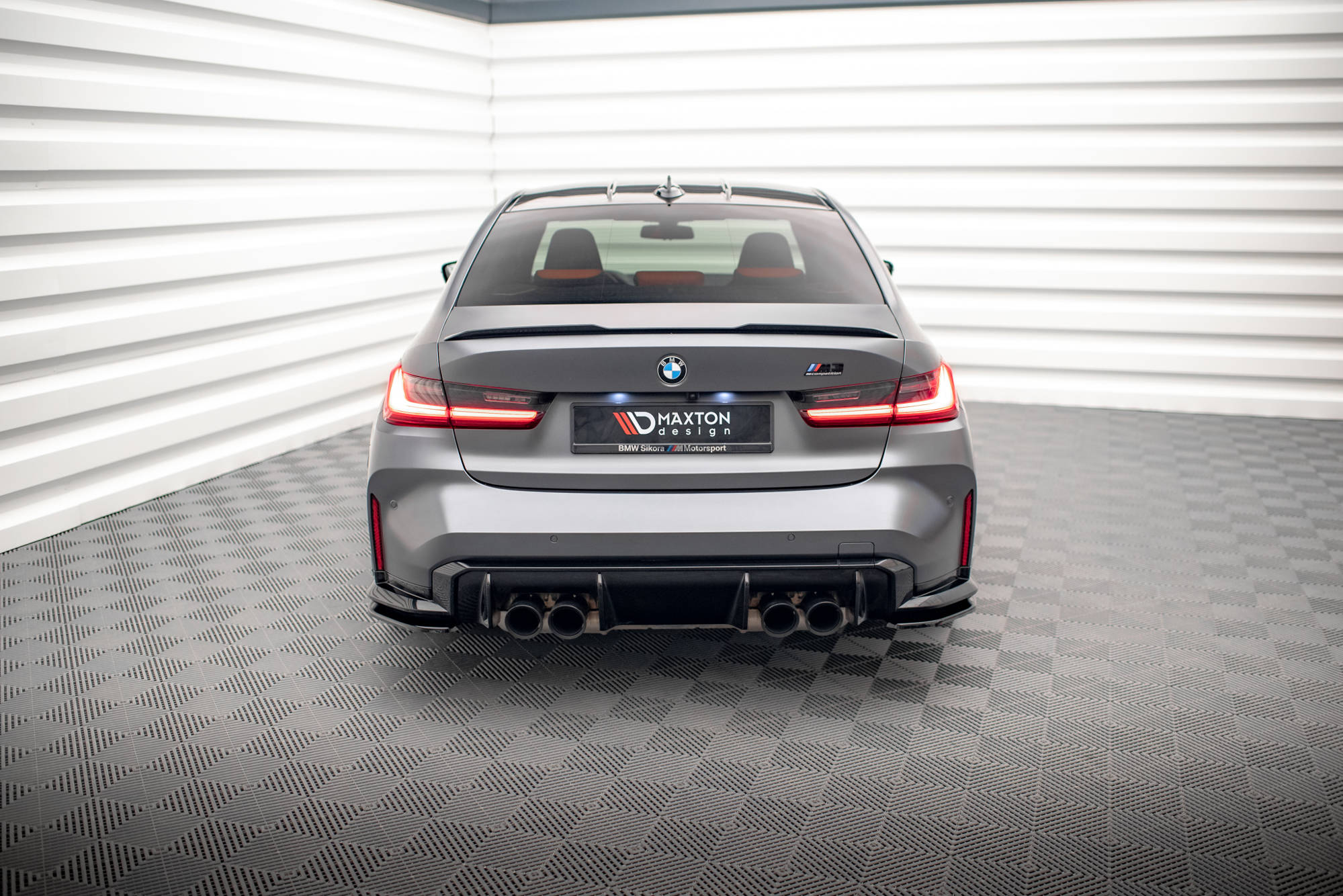 Rear Side Splitters V.1 BMW M3 G80 - 2