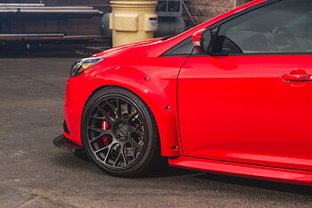 AGENCY POWER WIDEBODY FENDER FLARE KIT FRP 4 DOOR FORD FOCUS ST 2013+