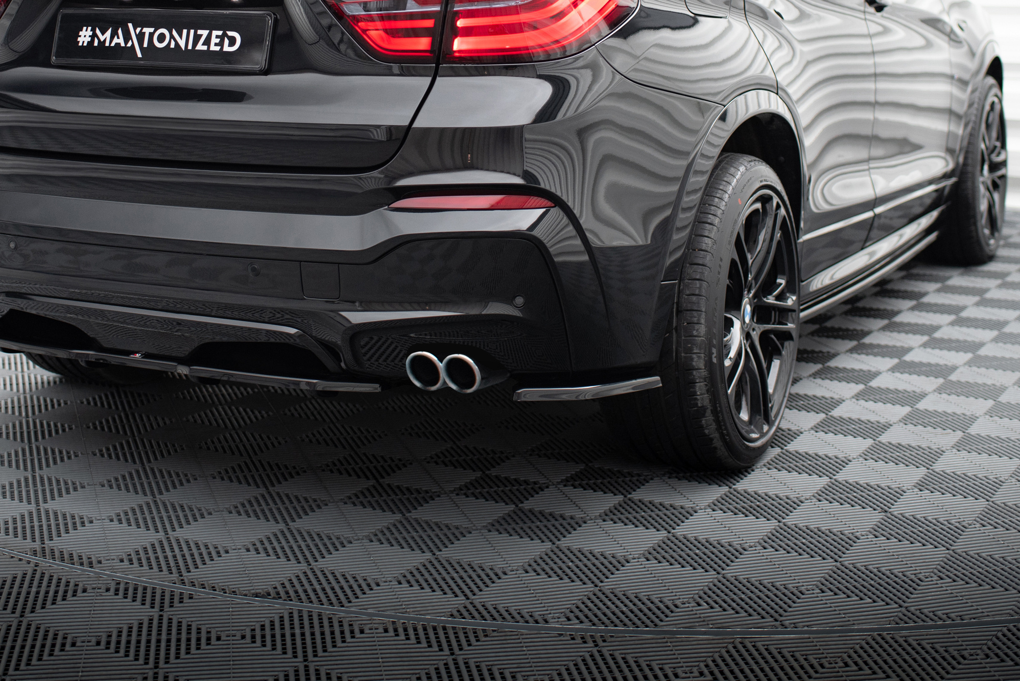Rear Side Splitters BMW X4 M-Pack - 2