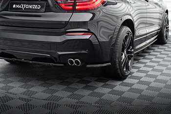 Rear Side Splitters BMW X4 M-Pack