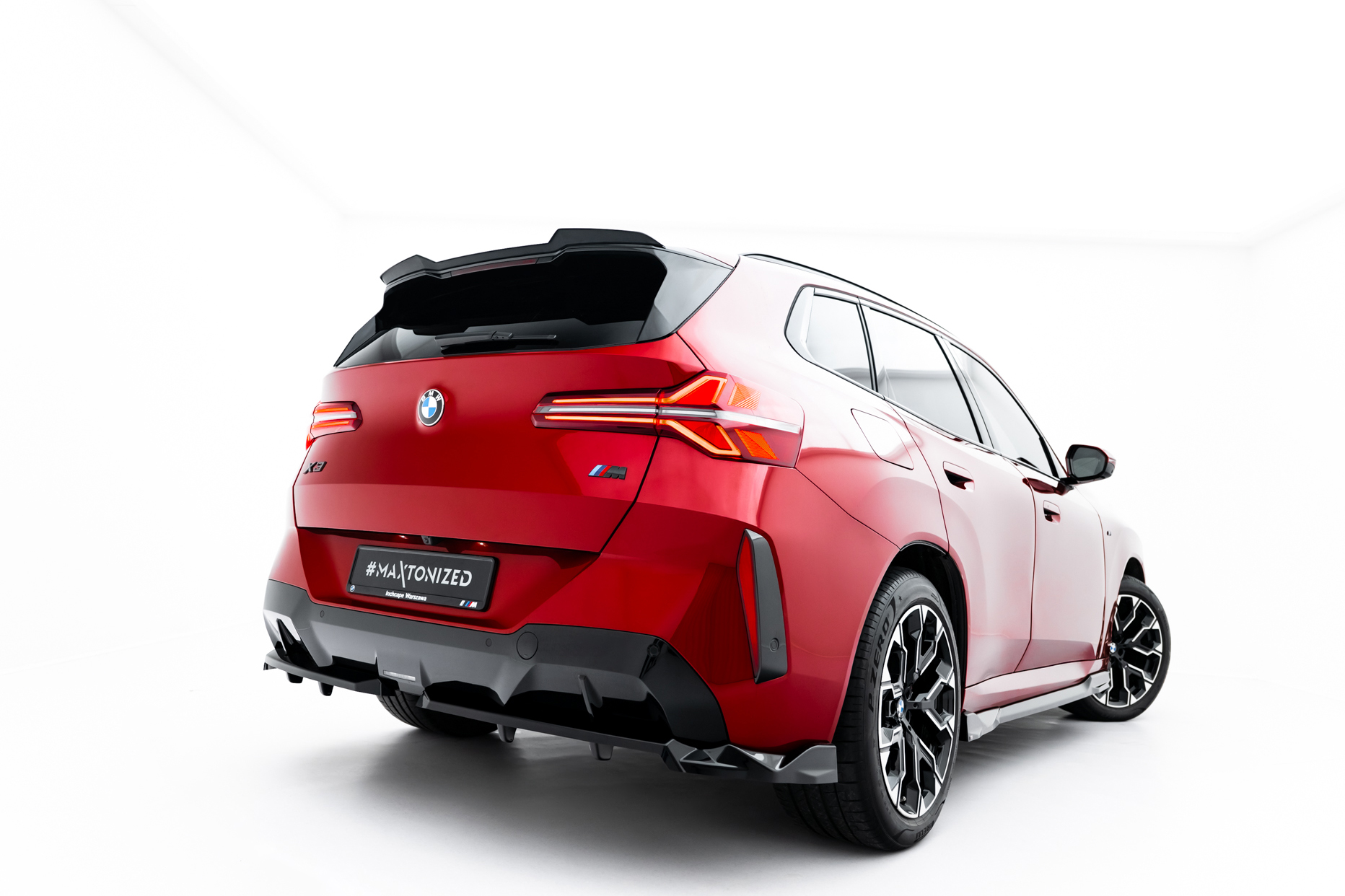REAR SPLITTER (WITH VERTICAL BARS) SUITABLE FOR BMW X3 M-PACK G45 – MAXTON DESIGN - 7
