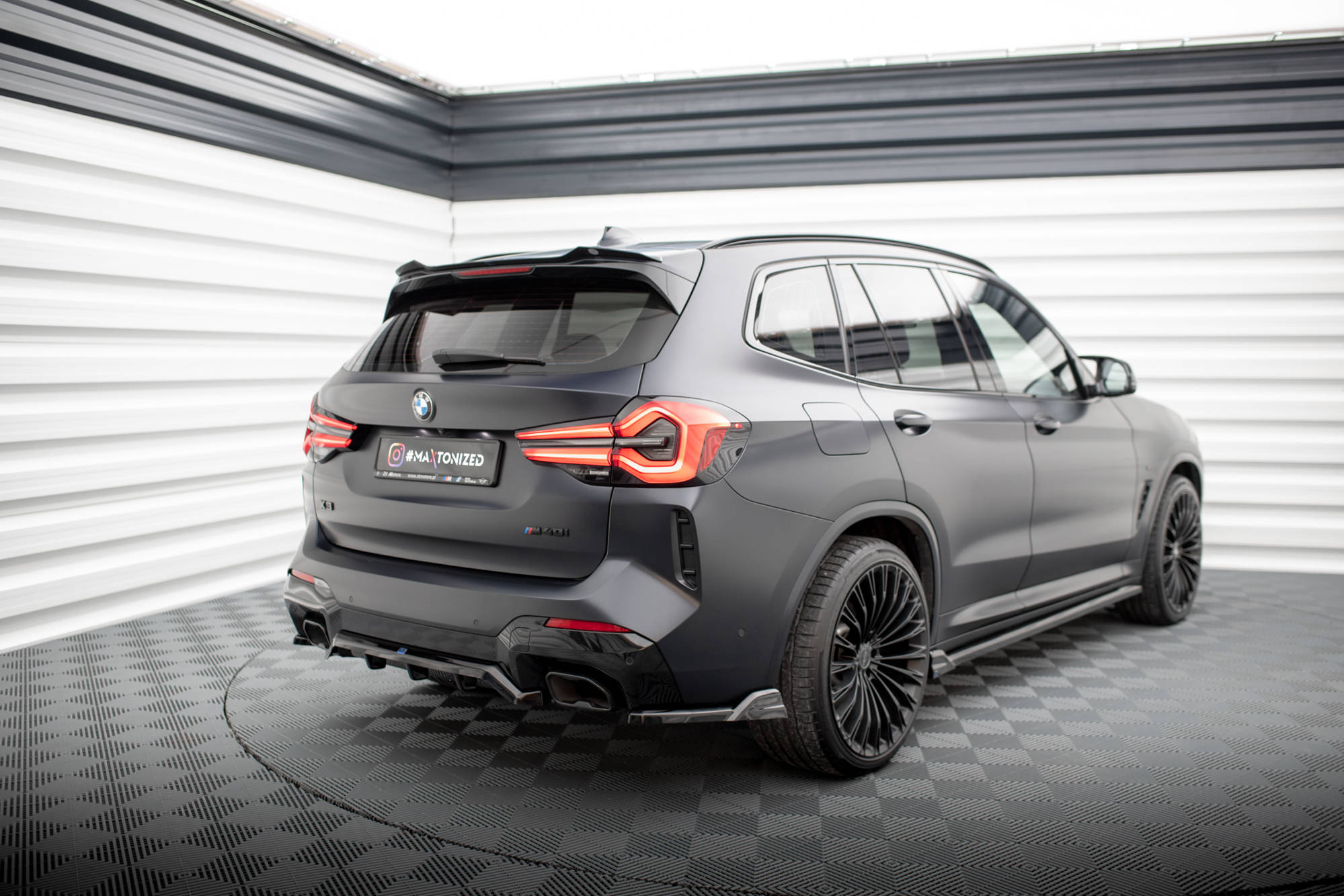 Rear Side Splitters BMW X3 M-Pack G01 Facelift - 2